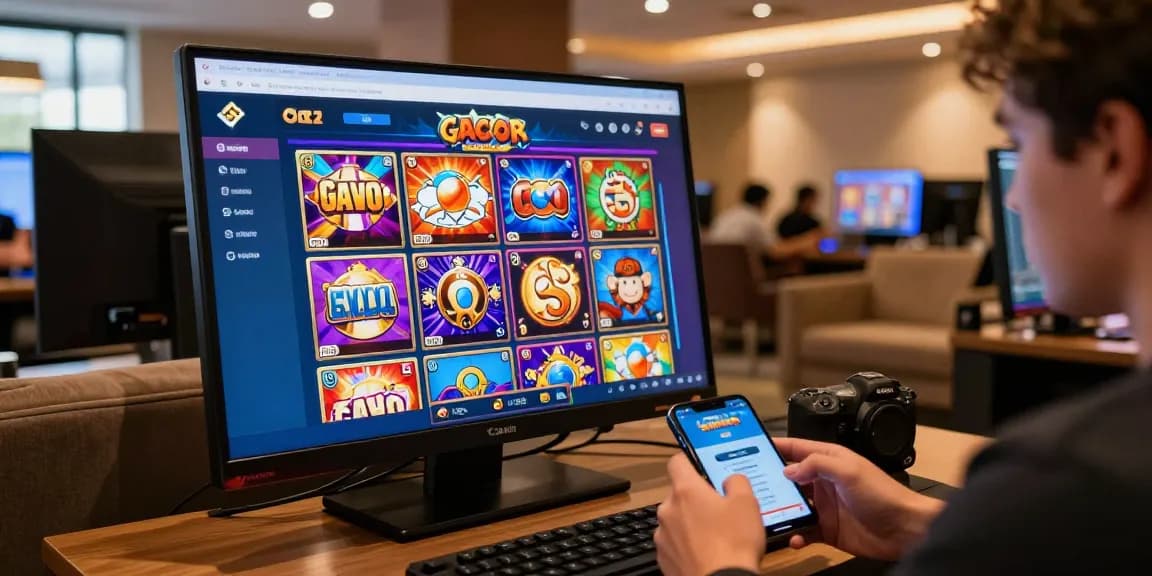 Pengalaman bermain slot gacor online yang menyenangkan dengan tampilan antarmuka modern.