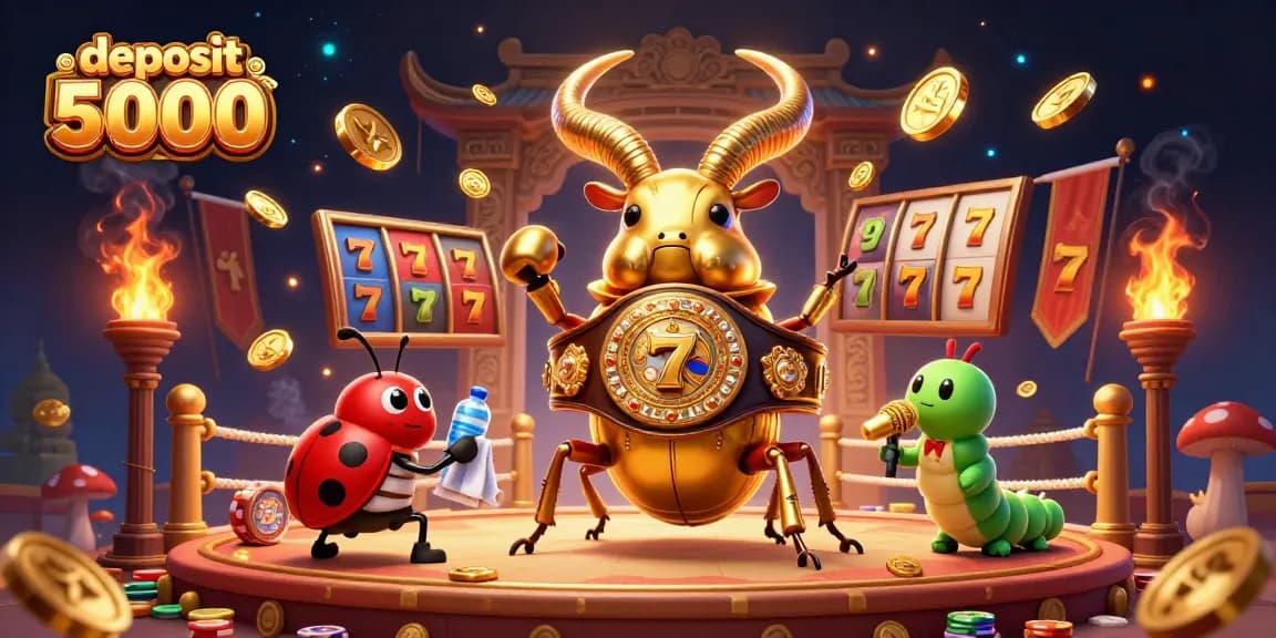 Engage in thrilling slots with deposit 5000 bonus opportunities featuring dynamic casino elements.
