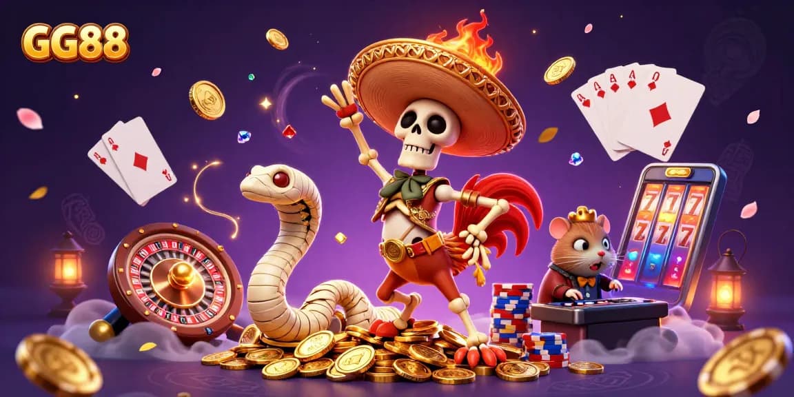 Experience winning moments at GG88 with vibrant casino action and exciting game elements.