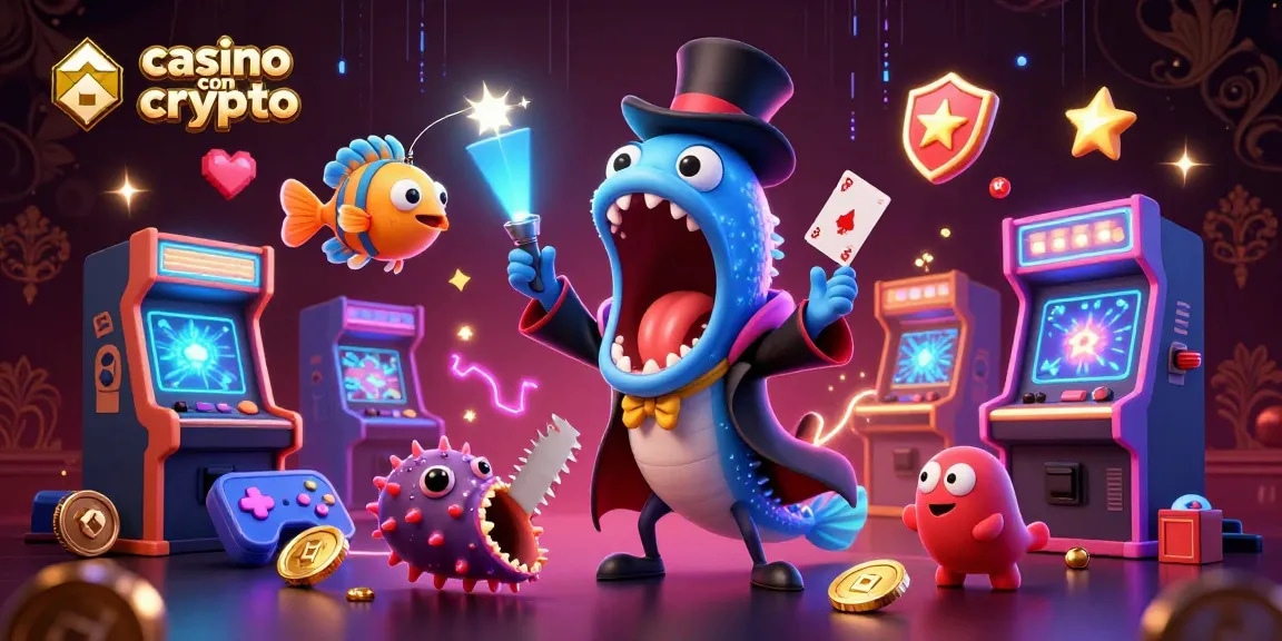 Gioca ai casino con crypto e goditi le divertenti magie di un'anguilla bioluminescente.