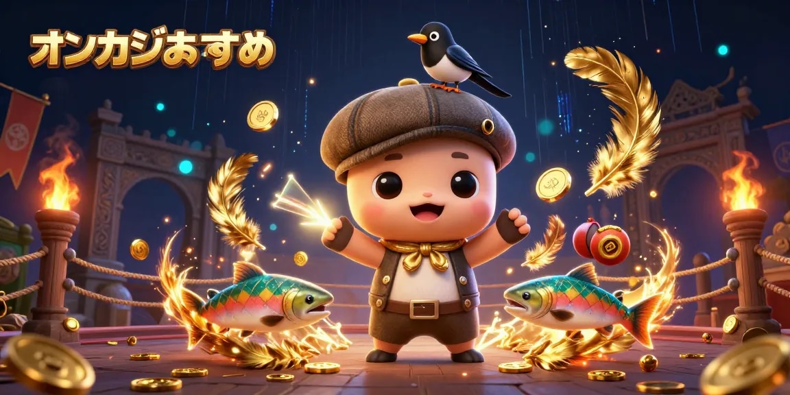 オンカジおすすめのゲームで楽しむ、魅力的なキャラクターたちのシーン