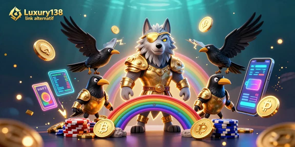 Play exciting games with Luxury138 link alternatif features dazzling Norse mythology elements.