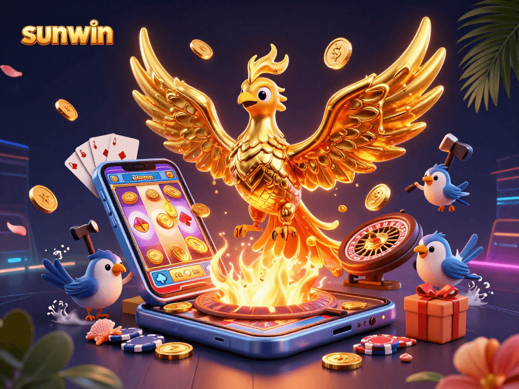 Engage with sunwin and experience thrilling wins through the captivating golden phoenix and gaming elements.