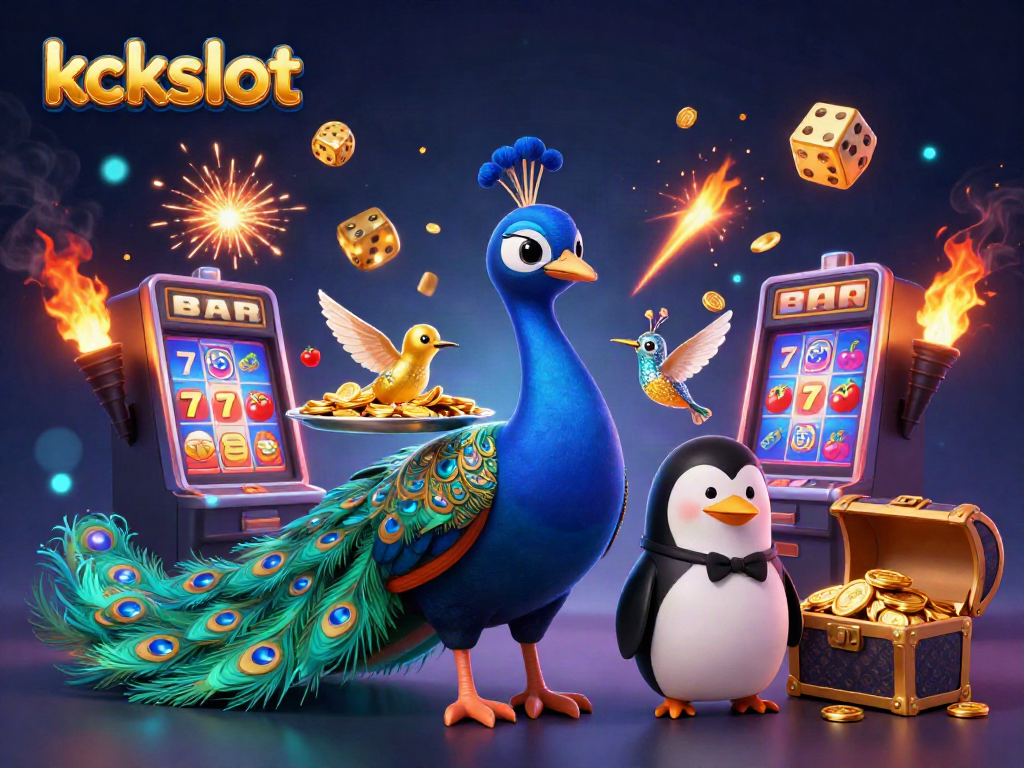 Bergabunglah dengan kckslot dan rasakan ledakan jackpot di permainan slot dengan simbol menarik dan karakter ceria.