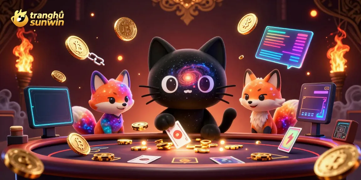 Experience thrilling gameplay at trang chủ sunwin with a vibrant cosmic casino scene.