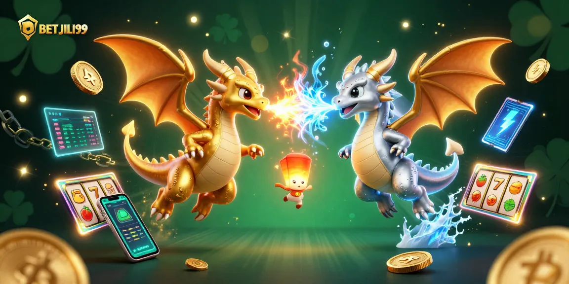 Play big and win with BETJILI99 using fire and ice dragon adventures in a thrilling casino realm.