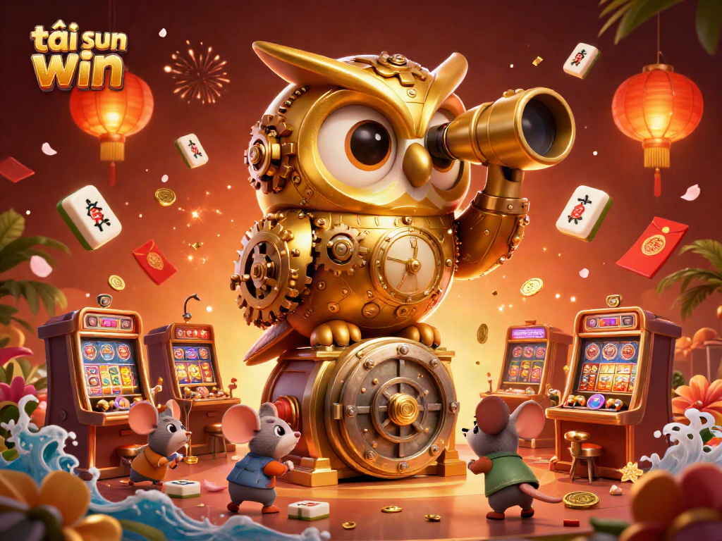Experience the thrill of tải sun win through a colorful casino scene with dynamic gaming elements.