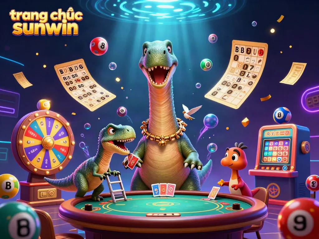 Engage in thrilling gameplay at trang chủ sunwin featuring immersive casino characters and visuals.