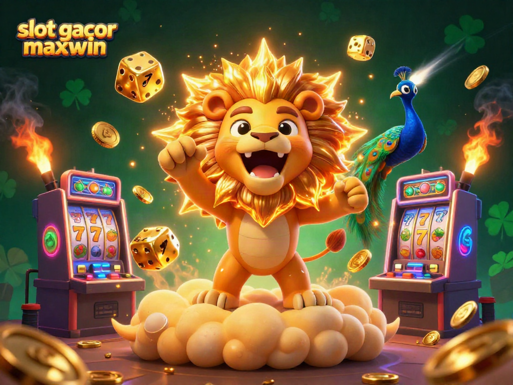 Experience thrilling action in slot gacor maxwin with vibrant 3D characters and colorful casino elements.