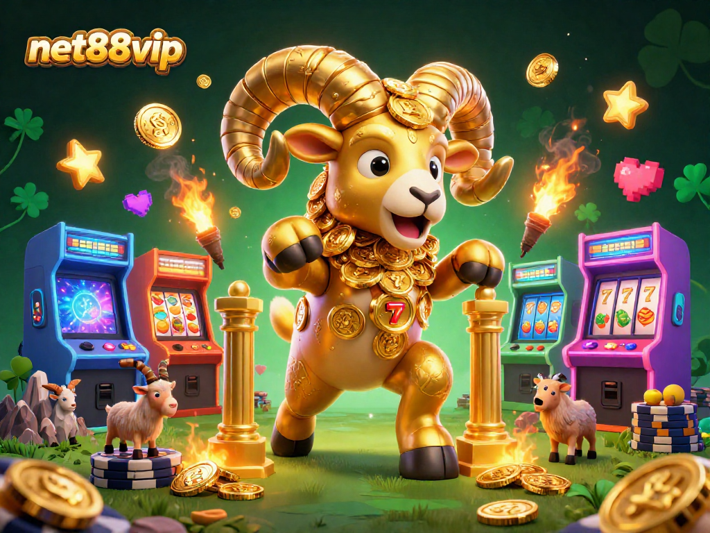 Engage with net88vip for thrilling gameplay featuring iconic casino symbols and vibrant gaming elements