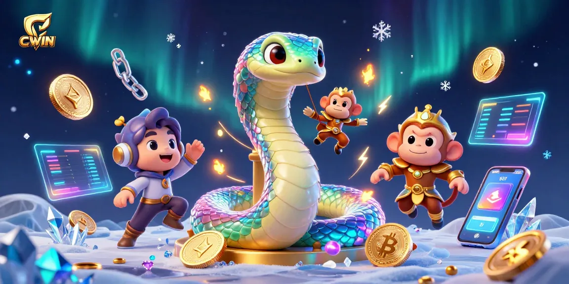 CWIN offers exciting gameplay with vibrant characters in a dynamic casino-themed world featuring cryptocurrencies.
