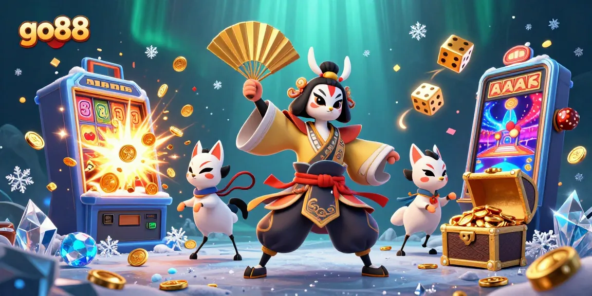 Experience thrilling gameplay with go88's vibrant casino adventure featuring lucky symbols and dynamic effects.