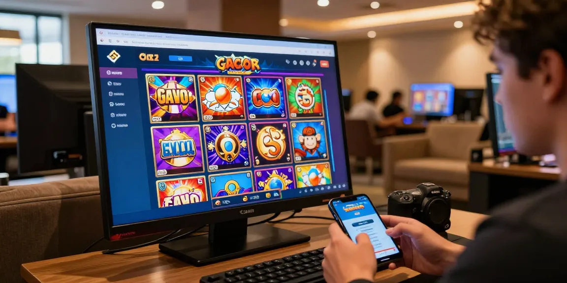 Pengalaman bermain slot gacor online yang menyenangkan dengan tampilan antarmuka modern.