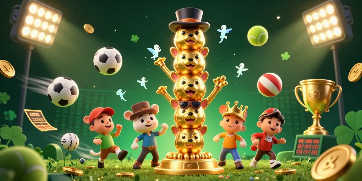 Engage with CM88's dynamic sports betting illustration featuring vibrant elements.